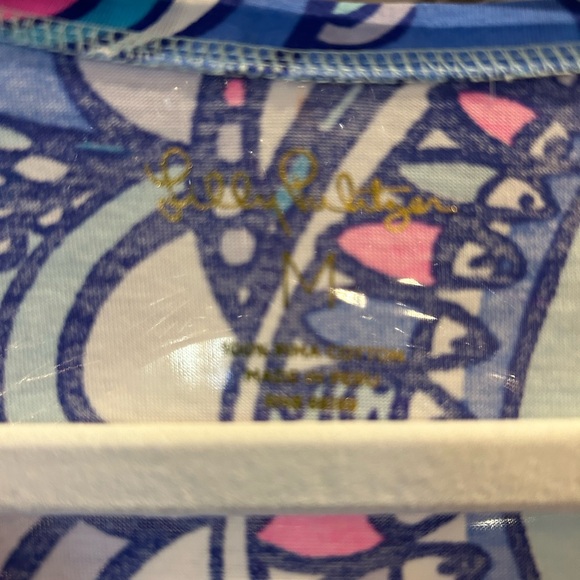 Lilly Pulitzer Short Sleeve Colorful Top - Picture 2 of 4